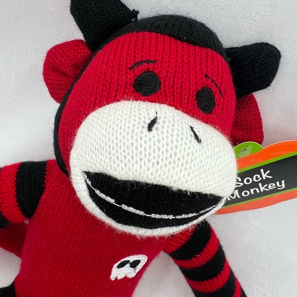 Sock Devil Monkey Plush - Picture 1 of 7